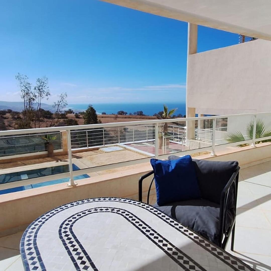 Appartamento Taghazout Océan with pool , fitness&ocean view Esterno foto