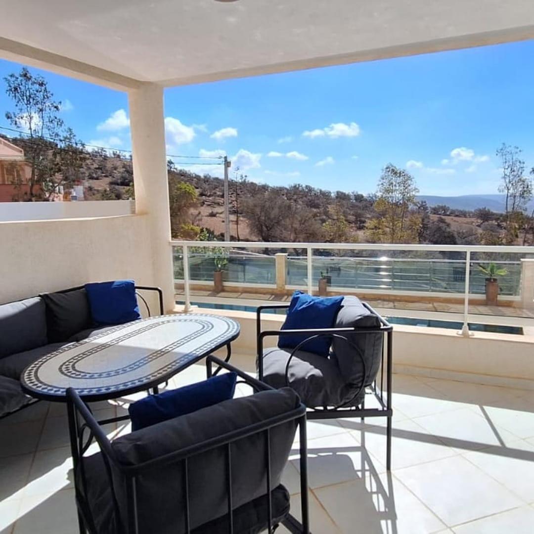 Appartamento Taghazout Océan with pool , fitness&ocean view Esterno foto