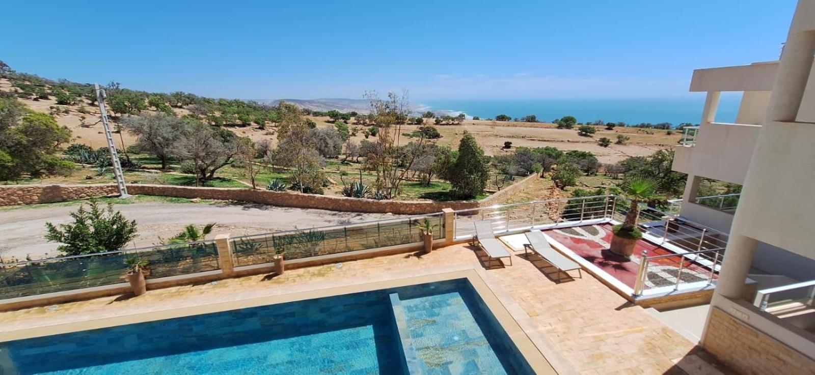 Appartamento Taghazout Océan with pool , fitness&ocean view Esterno foto
