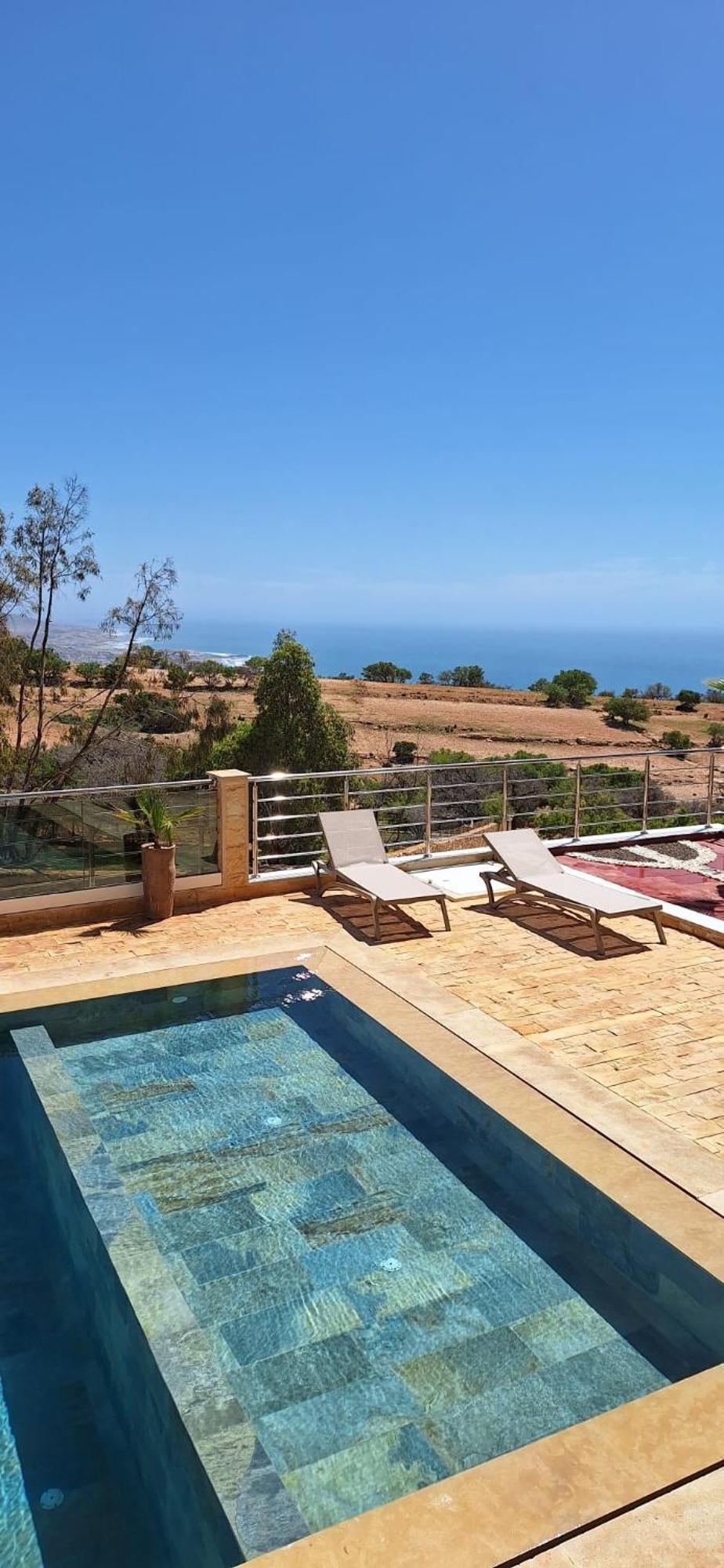 Appartamento Taghazout Océan with pool , fitness&ocean view Esterno foto